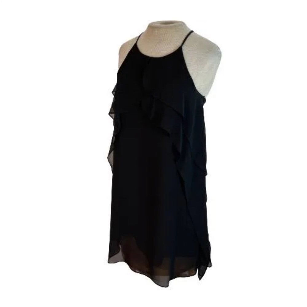 BCBGeneration BCBG Layered Flutter Ruffle Dress M